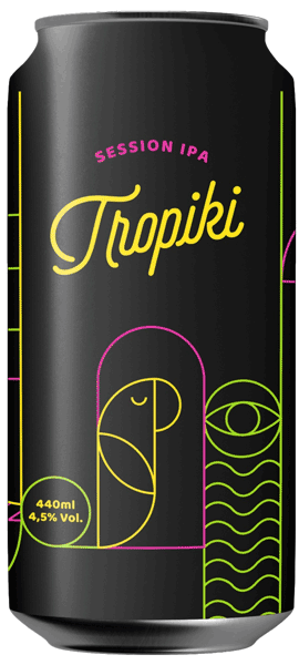 Strange Brew Tropiki Session Ipa 440ml